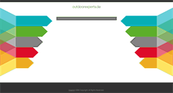 Desktop Screenshot of outdoorexperts.de